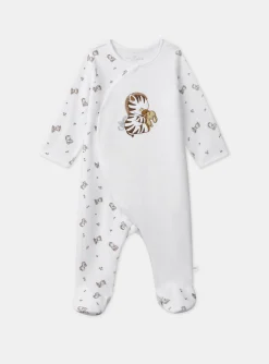Sergent Major Pyjama & Grenouillère-Dors-bien en velours uni et imprimé