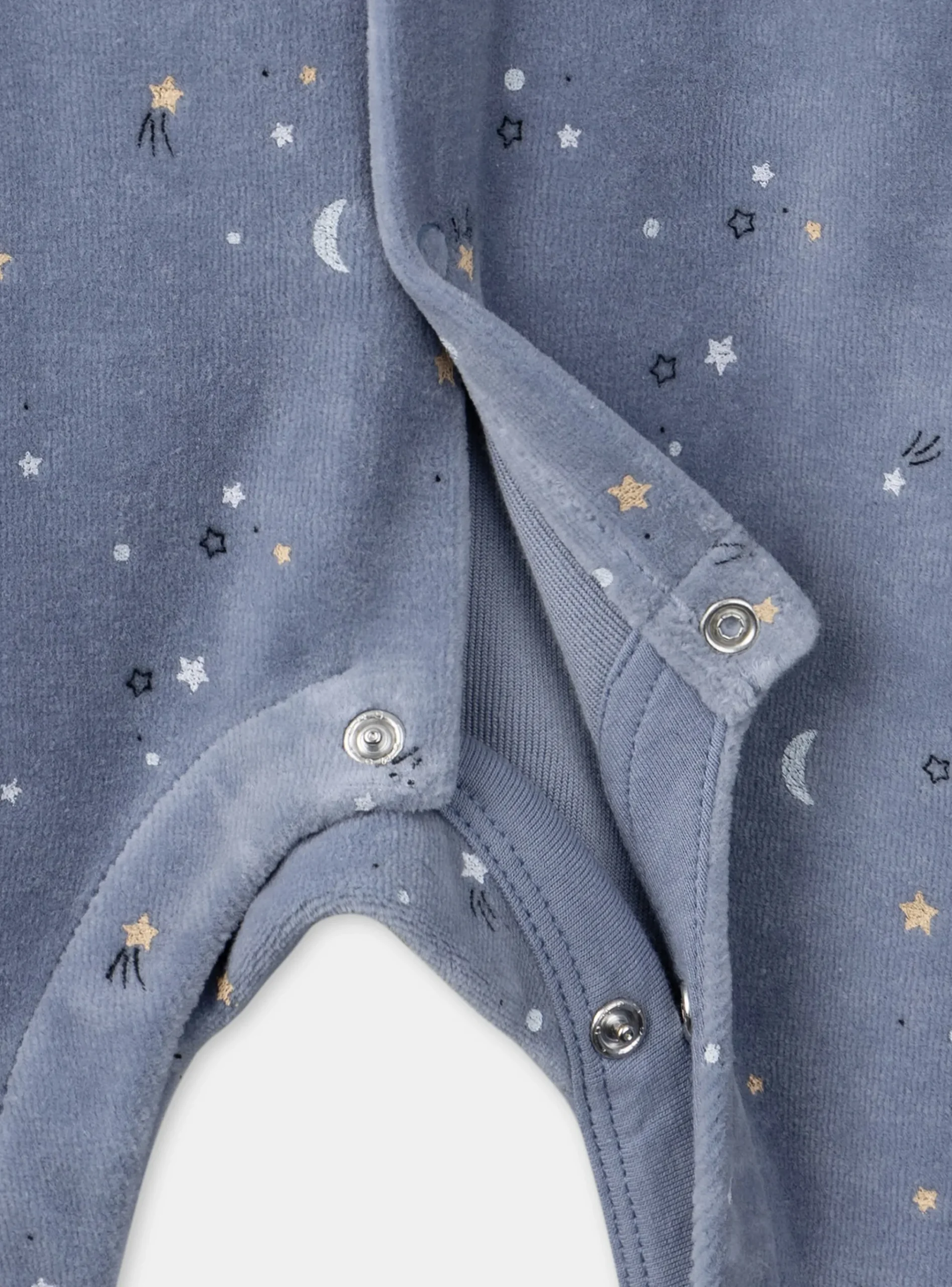 Sergent Major Pyjama & Grenouillère-Dors-bien en velours uni et imprimé