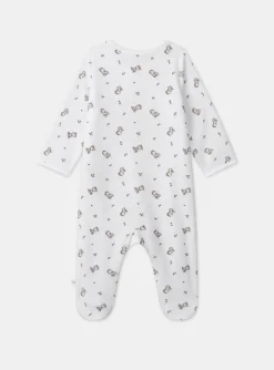 Sergent Major Pyjama & Grenouillère-Dors-bien en velours uni et imprimé