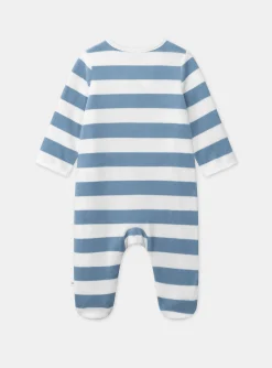 Sergent Major Pyjama & Grenouillère-Dors-bien en velours uni et rayé