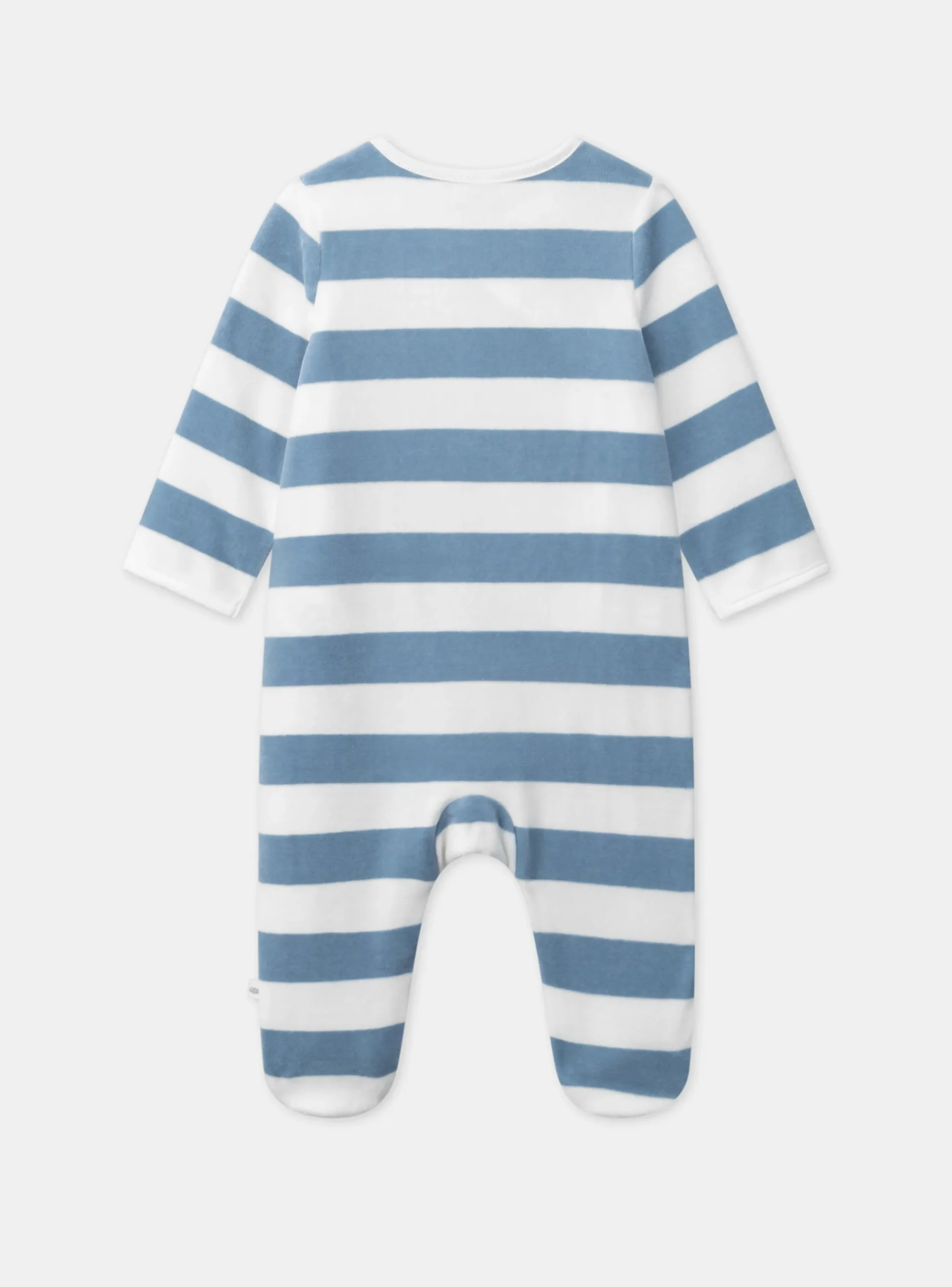 Sergent Major Pyjama & Grenouillère-Dors-bien en velours uni et rayé