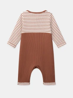 Sergent Major Pyjama & Grenouillère-Dors-bien renard à côtes