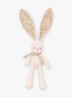 Sergent Major Jouets & Doudous-Doudou de naissance lapin rose poudr&eacute;