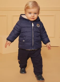 Sergent Major Manteau, Parka & Veste-Doudoune à capuche matelassée