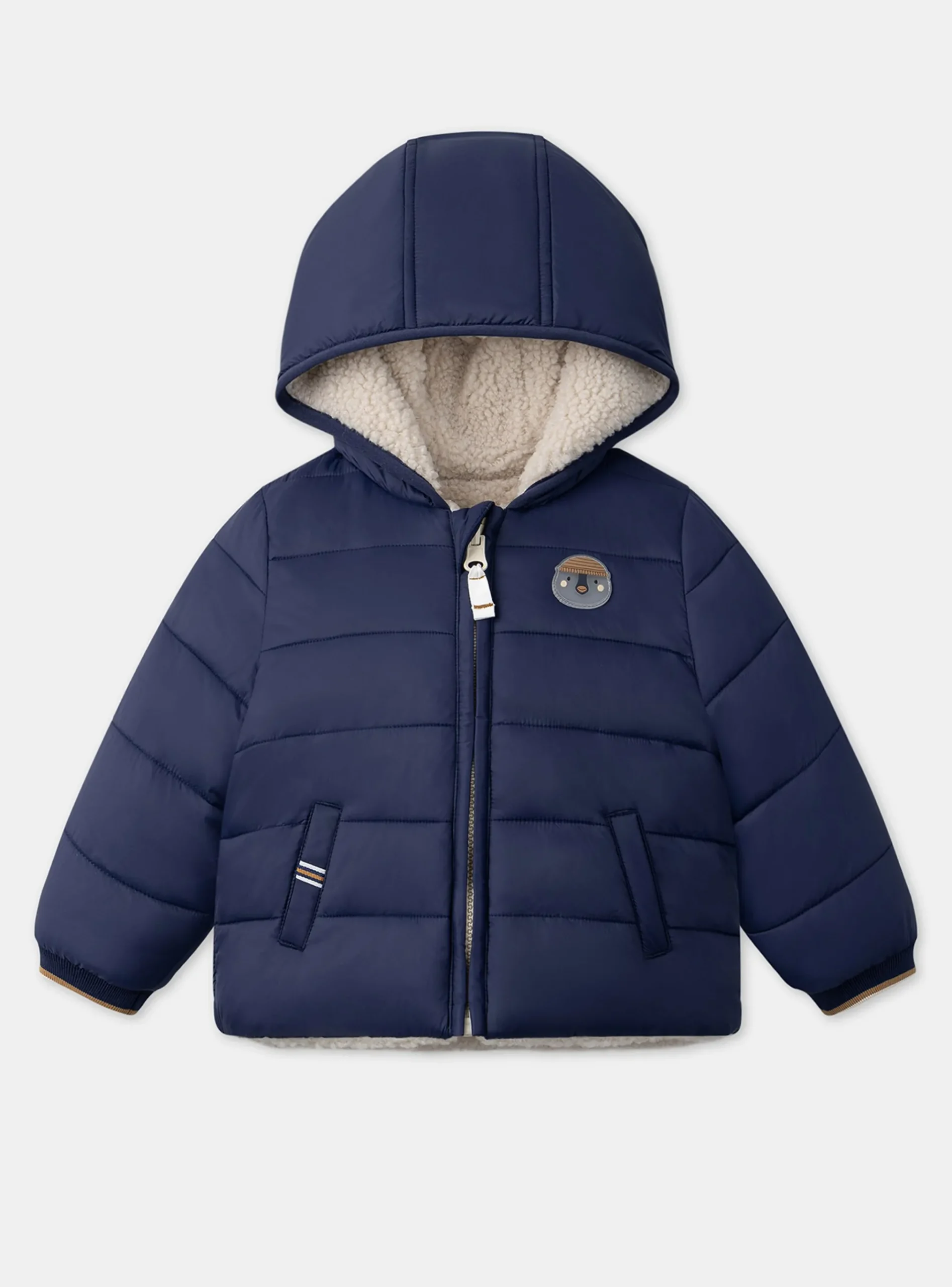 Sergent Major Manteau, Parka & Veste-Doudoune à capuche matelassée