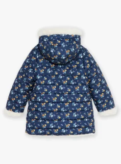 Sergent Major Manteau, Parka & Veste-Doudoune bleu marine et &eacute;crue r&eacute;versible