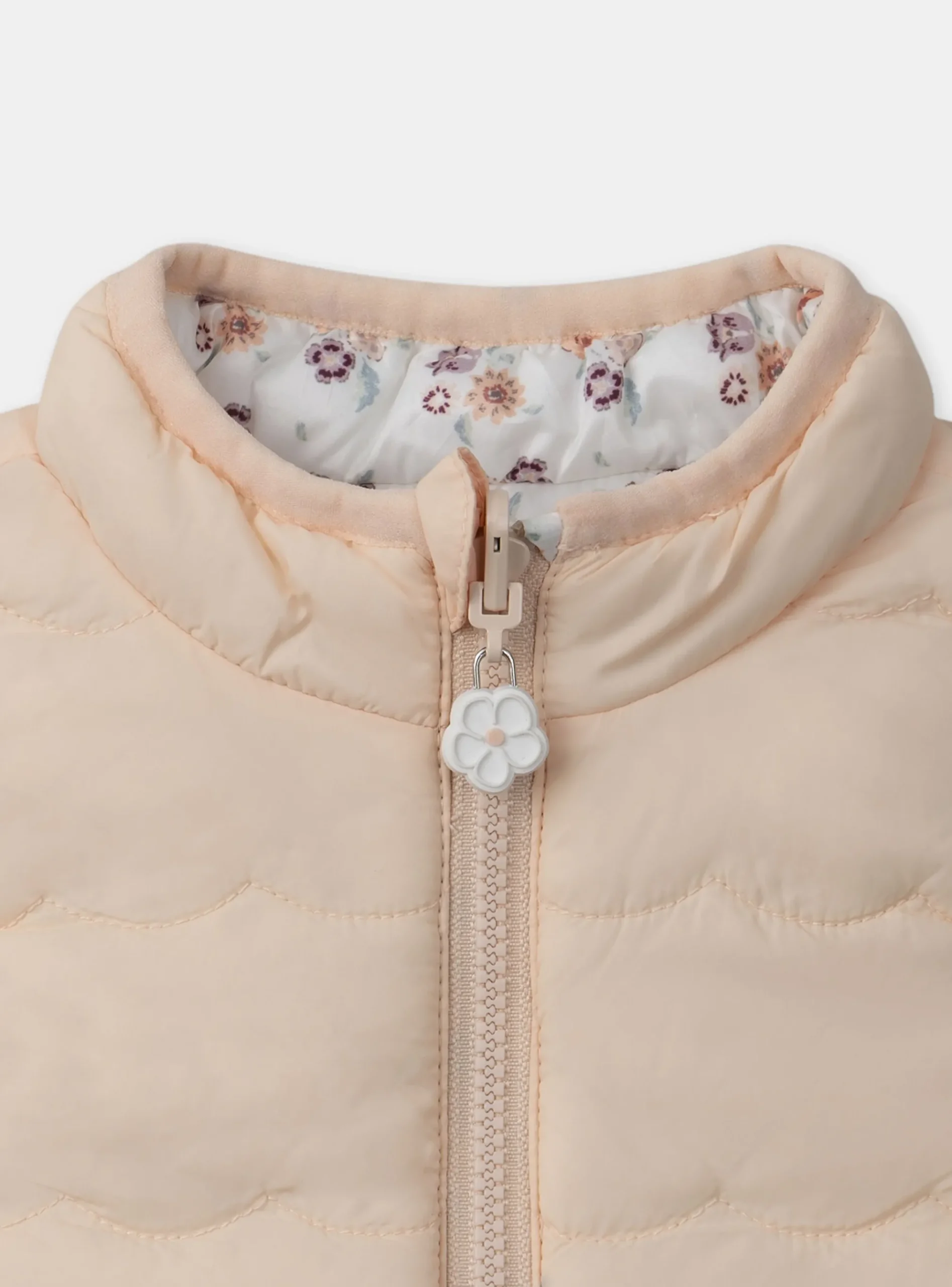 Sergent Major Manteau, Parka & Veste-Doudoune fleuri sans manches réversible
