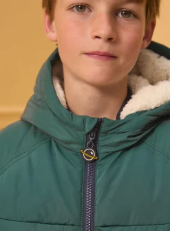 Sergent Major Manteau, Parka & Veste-Doudoune Longue Réfléchissante