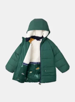 Sergent Major Manteau, Parka & Veste-Doudoune Longue Réfléchissante