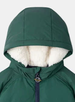 Sergent Major Manteau, Parka & Veste-Doudoune Longue Réfléchissante