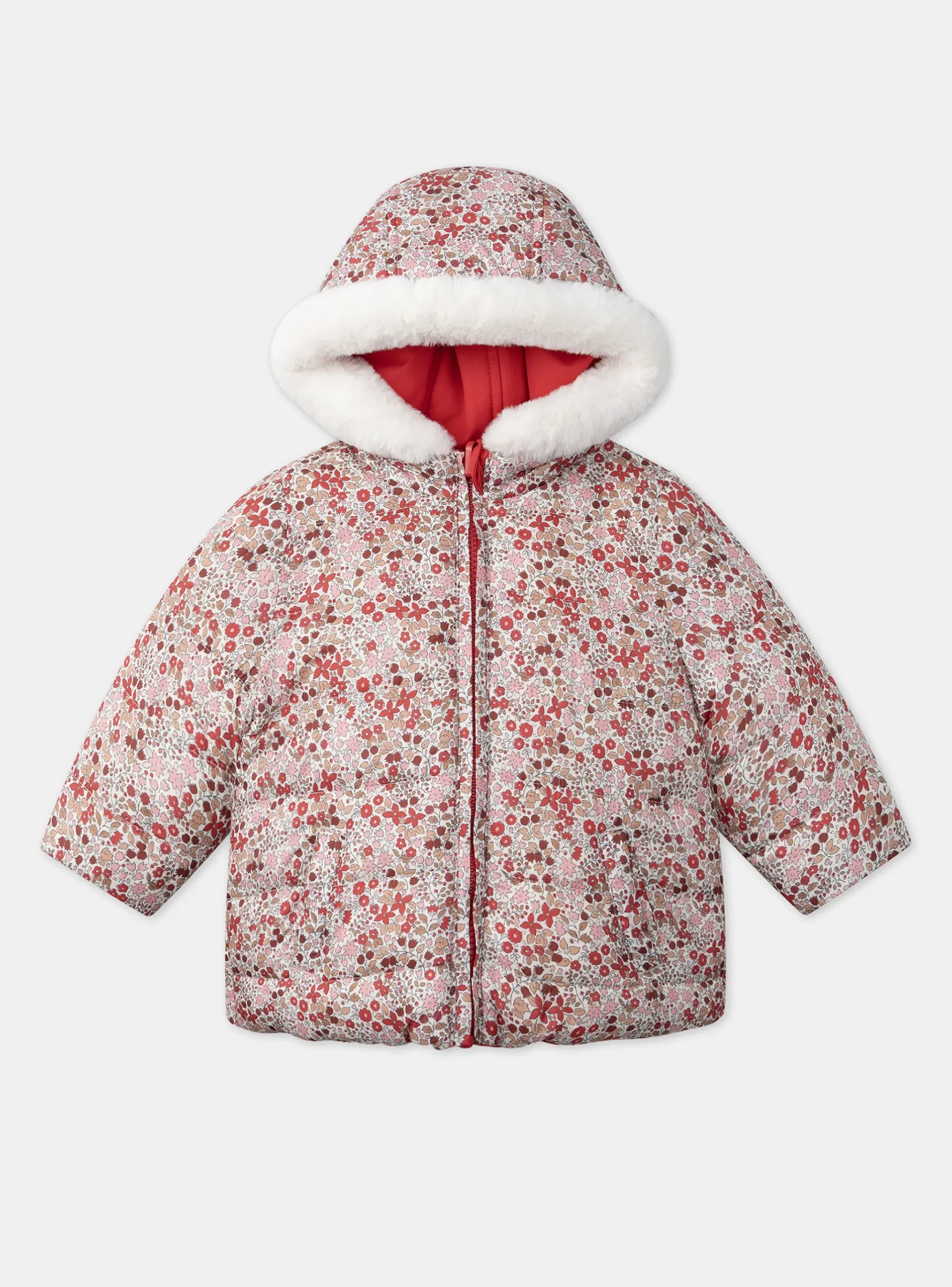 Sergent Major Manteau, Parka & Veste-Doudoune Rouge
