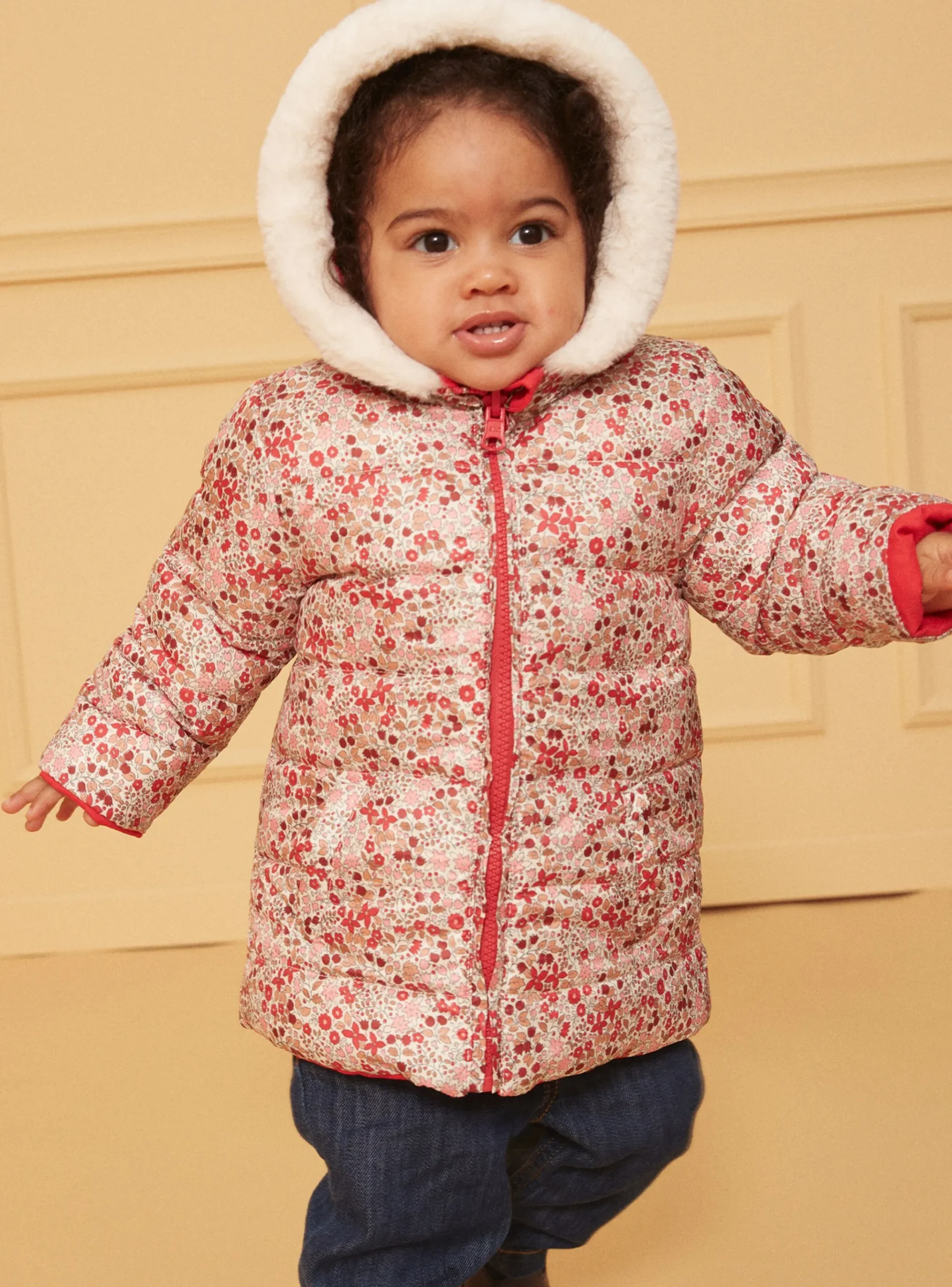 Sergent Major Manteau, Parka & Veste-Doudoune Rouge