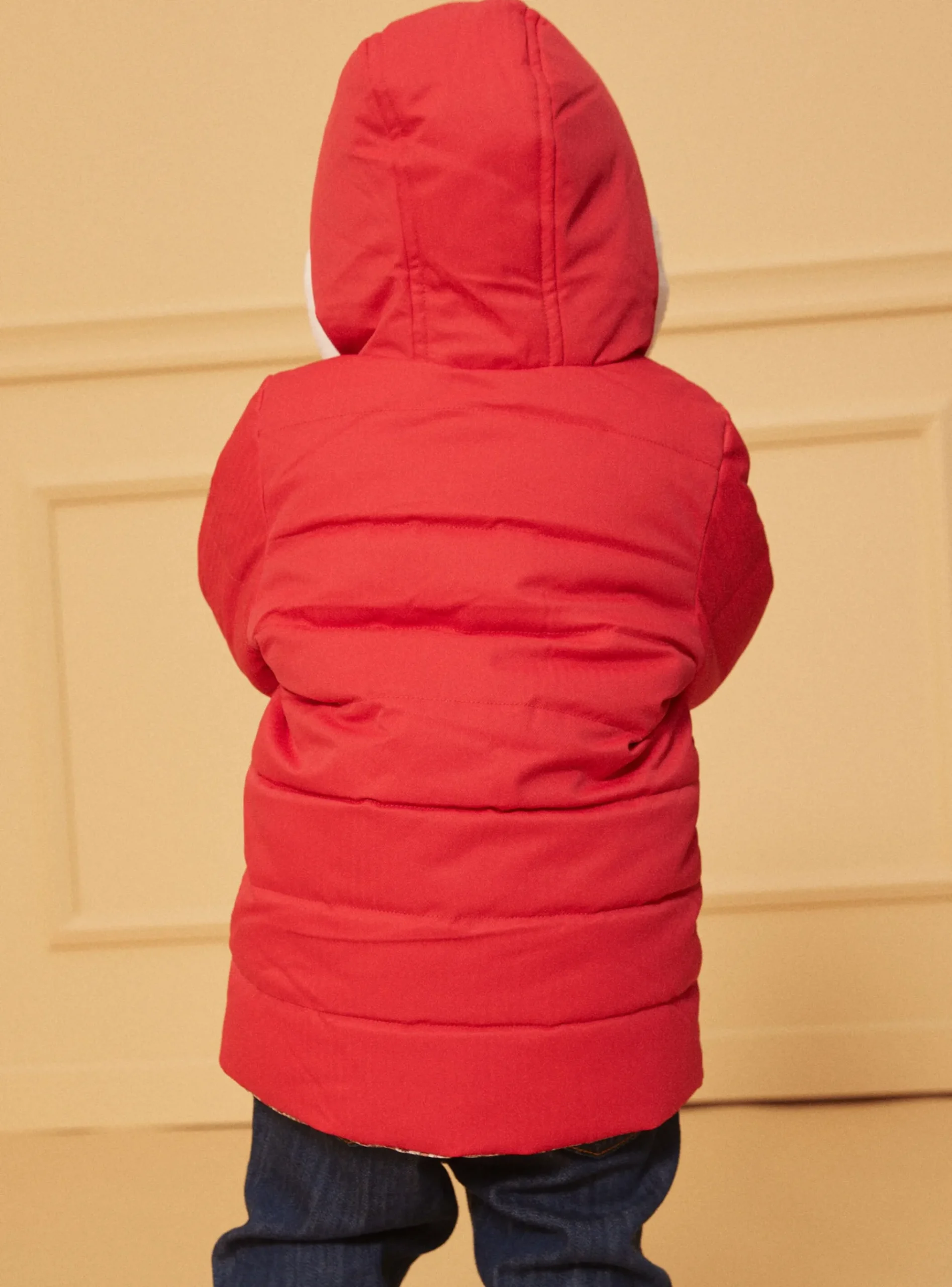 Sergent Major Manteau, Parka & Veste-Doudoune Rouge