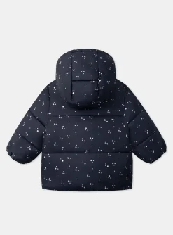 Sergent Major Manteau, Parka & Veste-Doudoune vichy réversible à capuche
