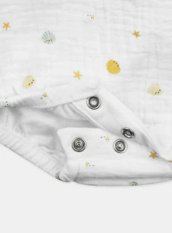 Sergent Major Tenues & Ensembles-Ensemble barbotteuse et bob en gaze de coton