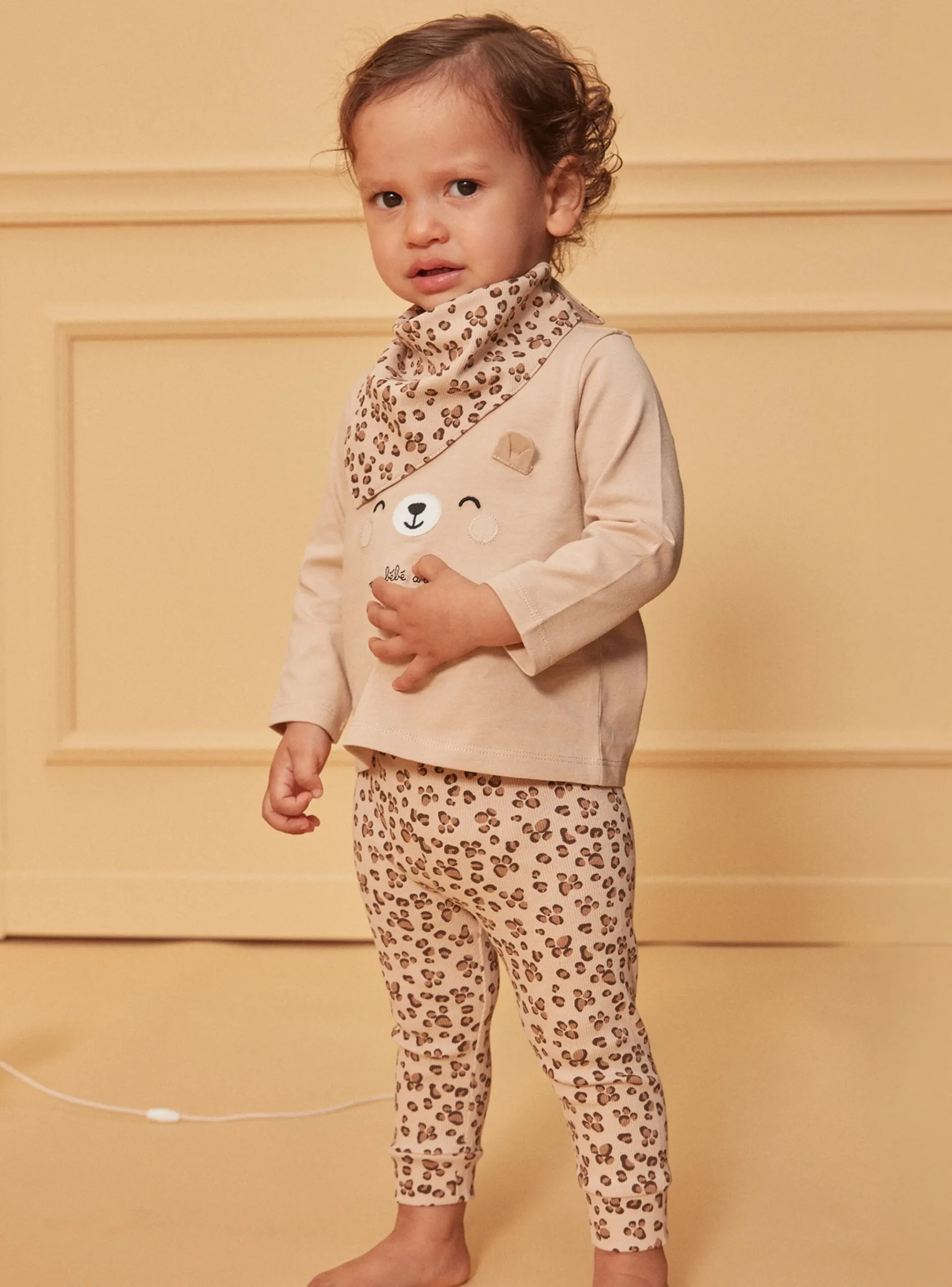 Sergent Major Ensemble, Combinaison & Salopette-Ensemble Beige