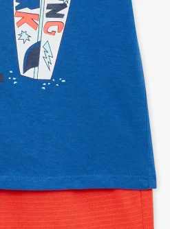 Sergent Major Maillot De Bain & Tenue De Plage-Ensemble Bleu