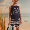 Sergent Major Maillot De Bain & Tenue De Plage-Ensemble Bleu marine