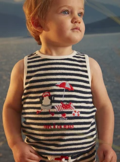 Sergent Major Maillot De Bain-Ensemble Bleu marine