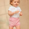 Sergent Major Ensemble, Combinaison & Salopette-Ensemble blouse et short ray&eacute;