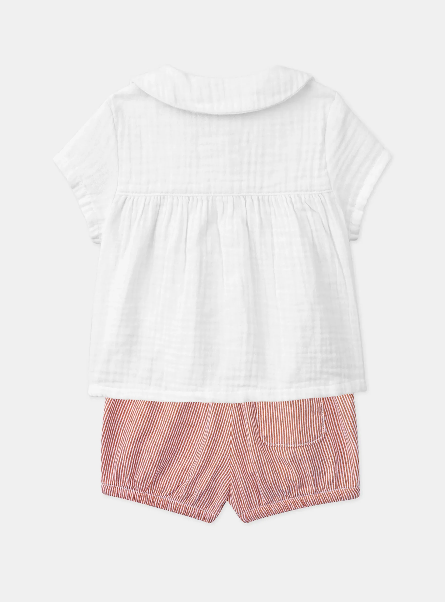Sergent Major Ensemble, Combinaison & Salopette-Ensemble blouse et short rayé