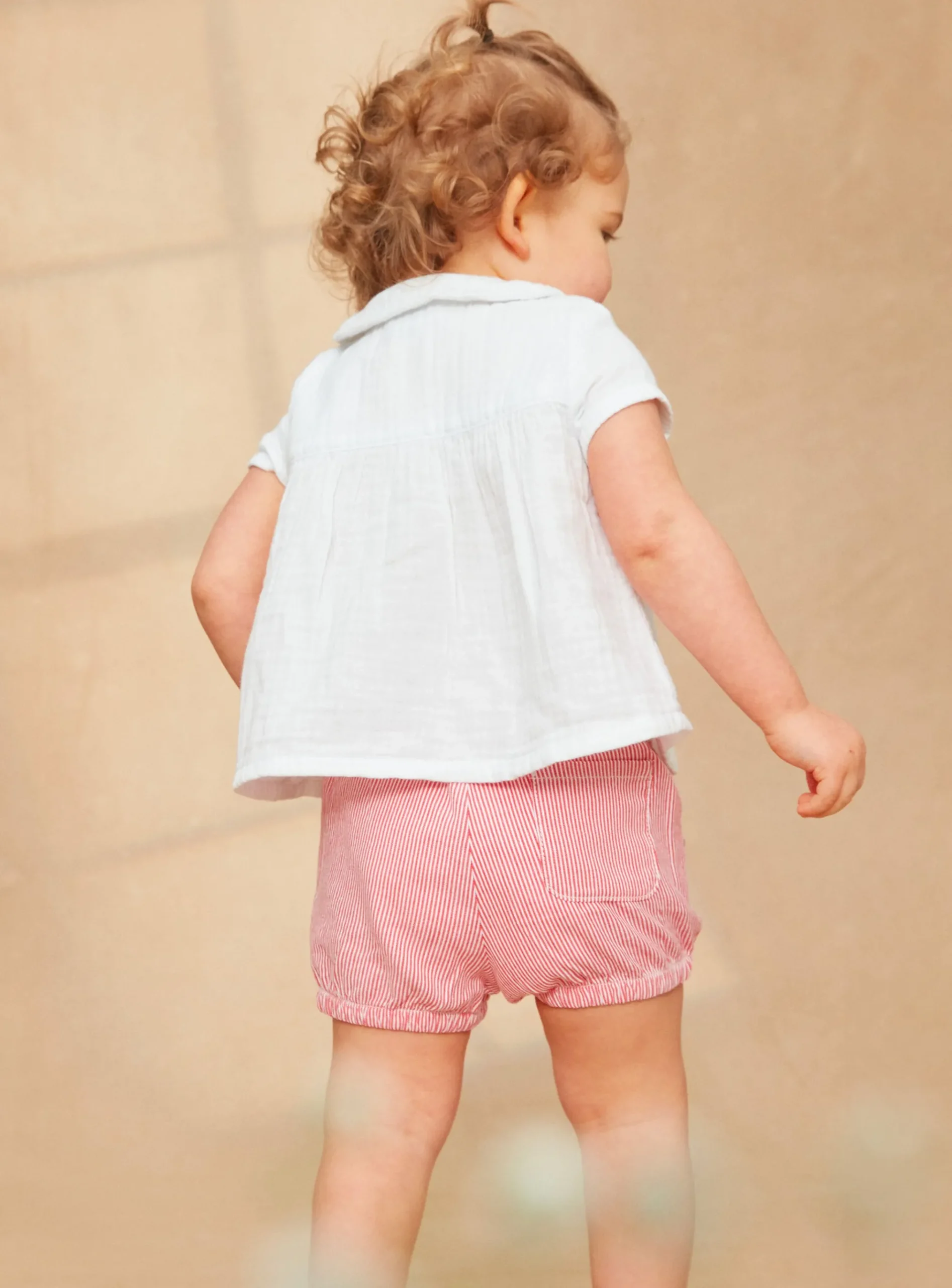 Sergent Major Ensemble, Combinaison & Salopette-Ensemble blouse et short rayé