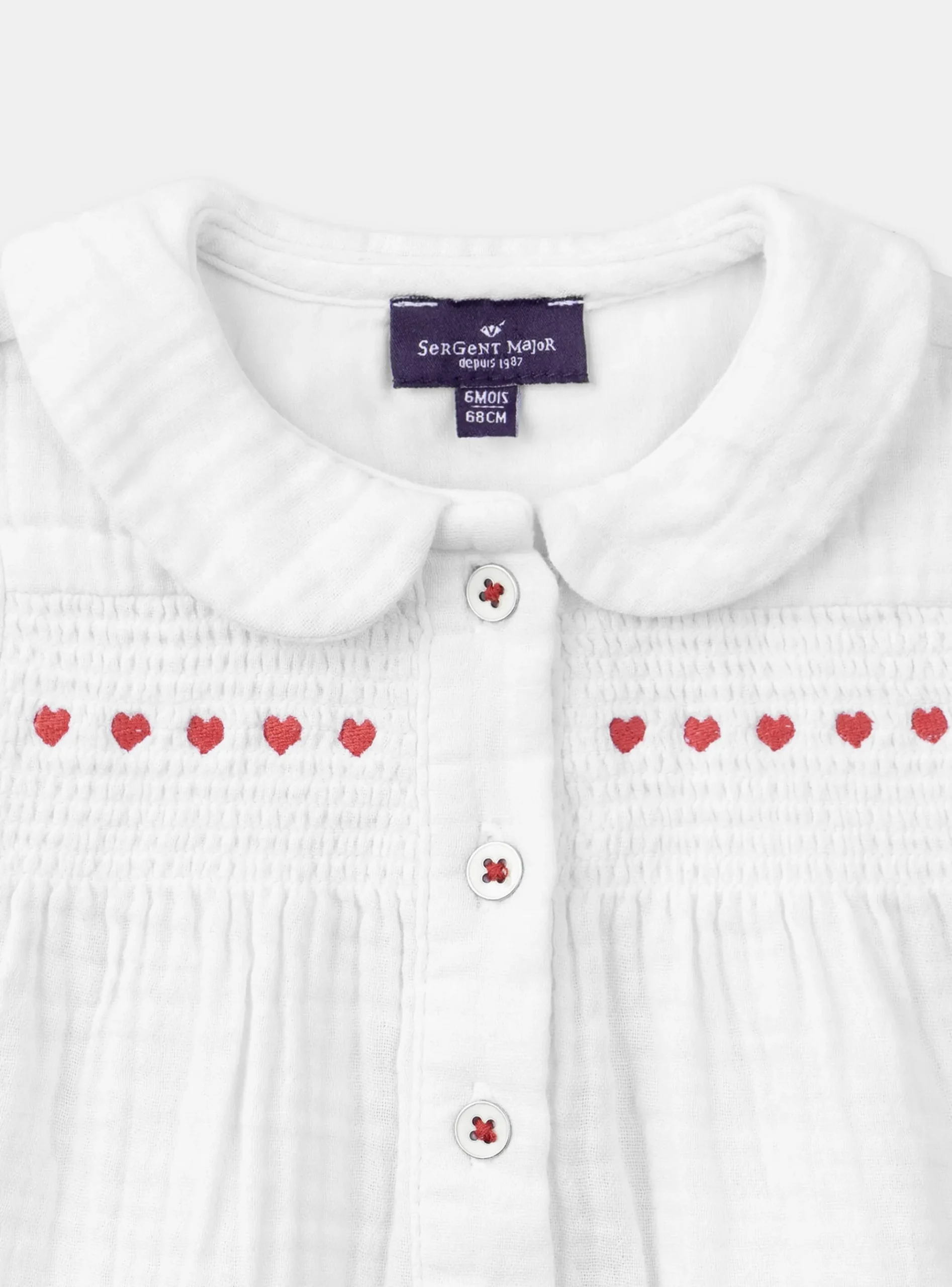 Sergent Major Ensemble, Combinaison & Salopette-Ensemble blouse et short rayé