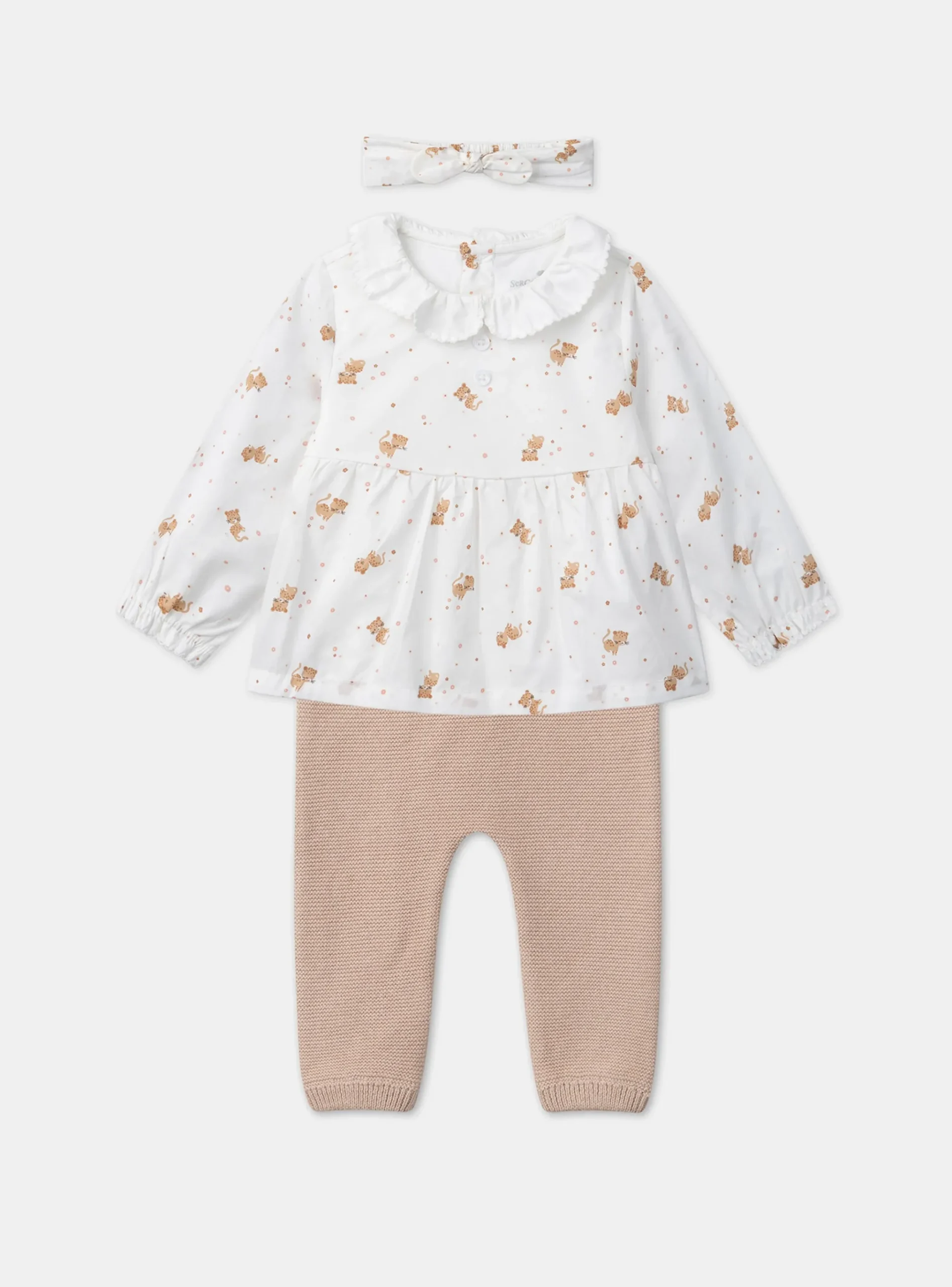 Sergent Major Tenues & Ensembles-Ensemble de jour blouse+ pantalon + bandeau