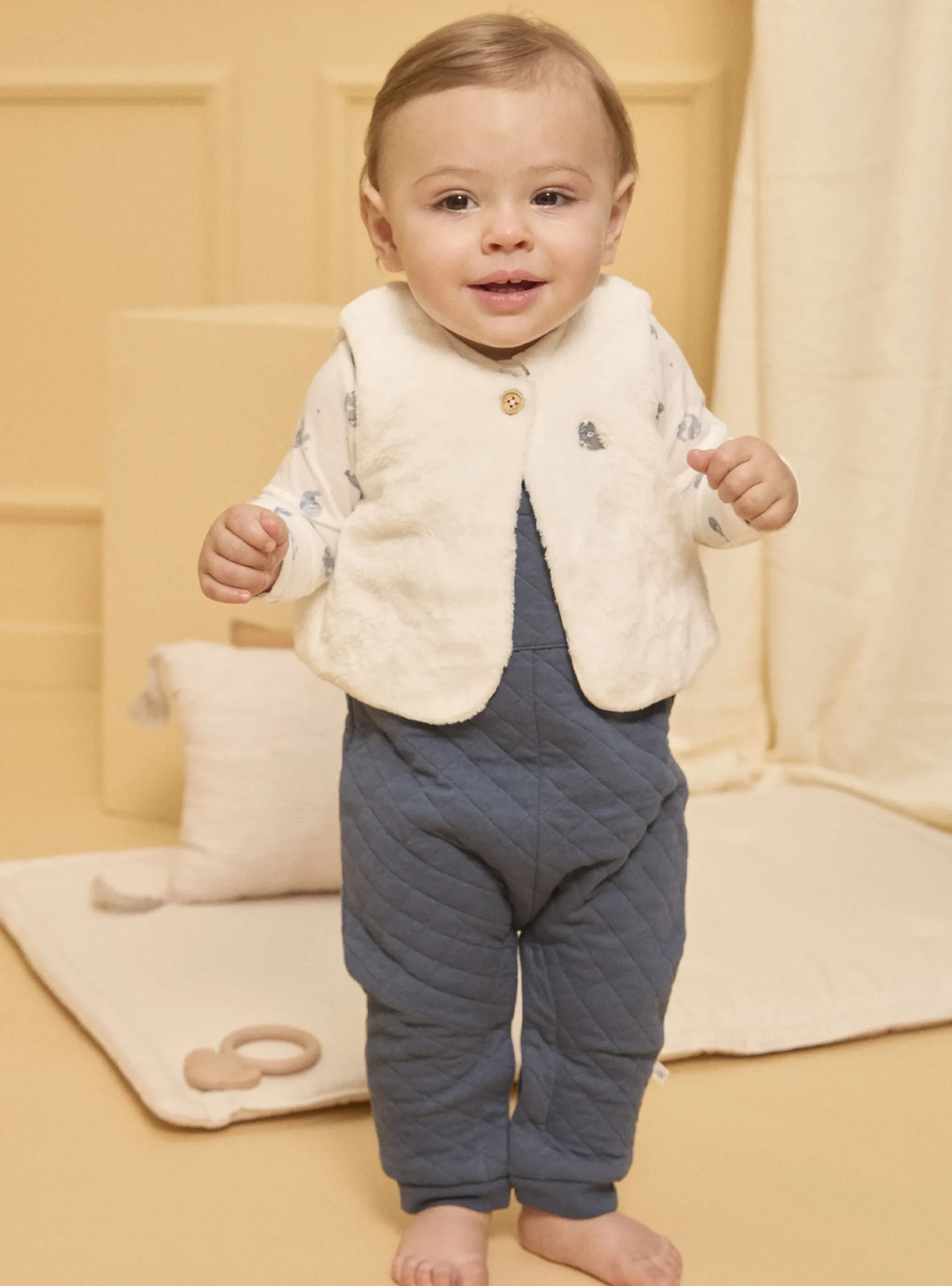 Sergent Major Tenues & Ensembles-Ensemble de jour body + Salopette + gilet