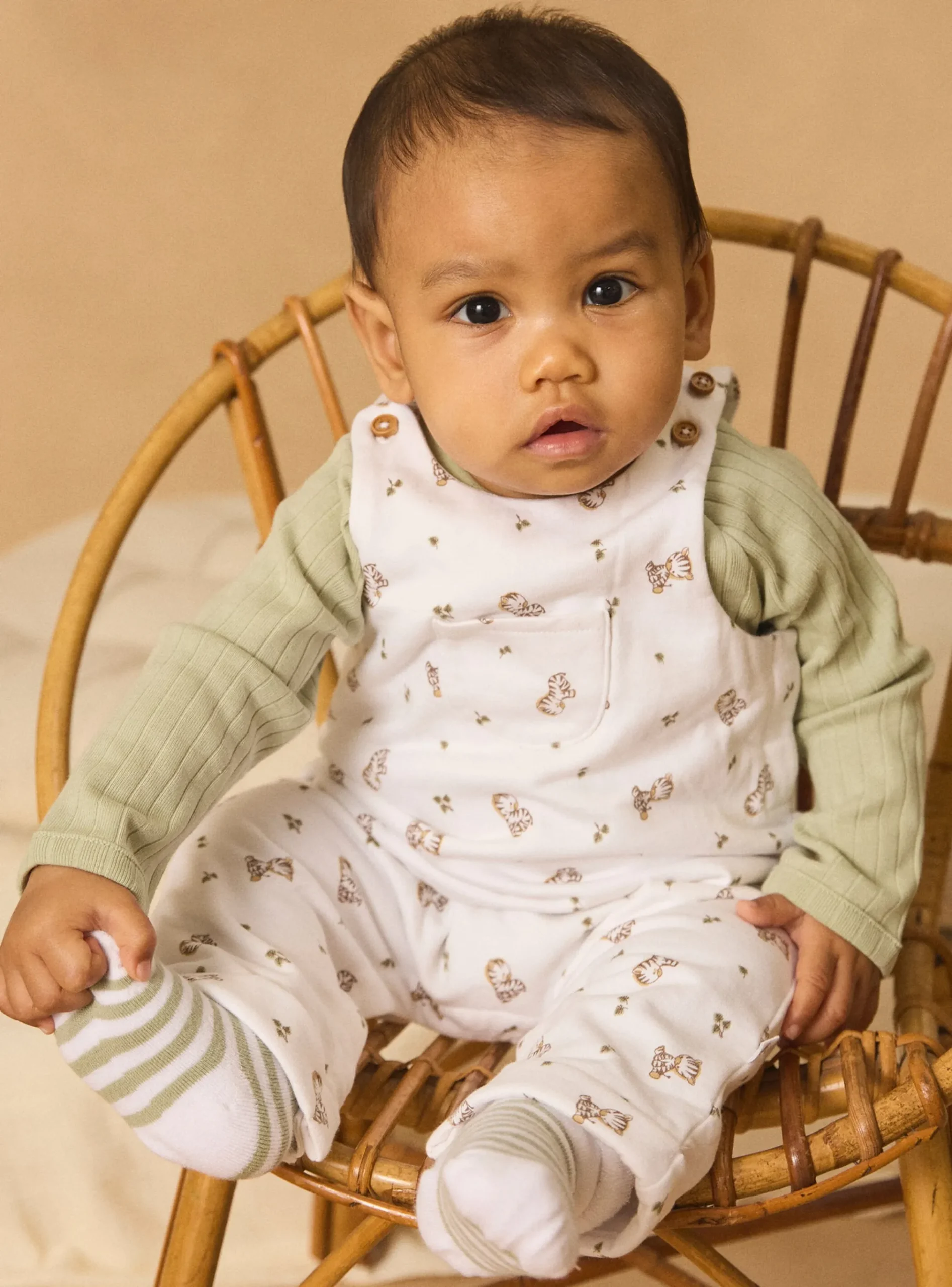Sergent Major Tenues & Ensembles-Ensemble de jour body + Salopette + Chaussettes