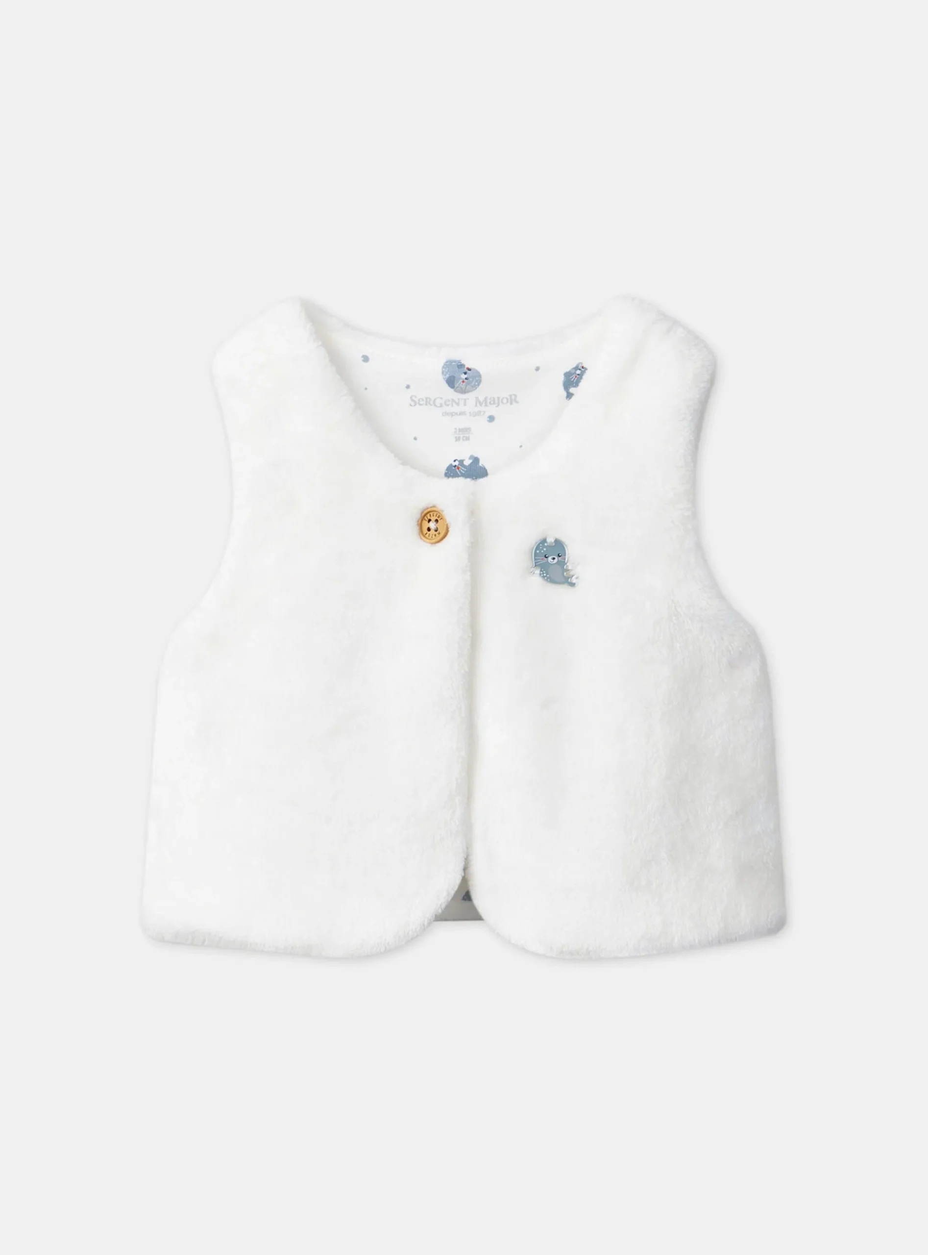 Sergent Major Tenues & Ensembles-Ensemble de jour body + Salopette + gilet