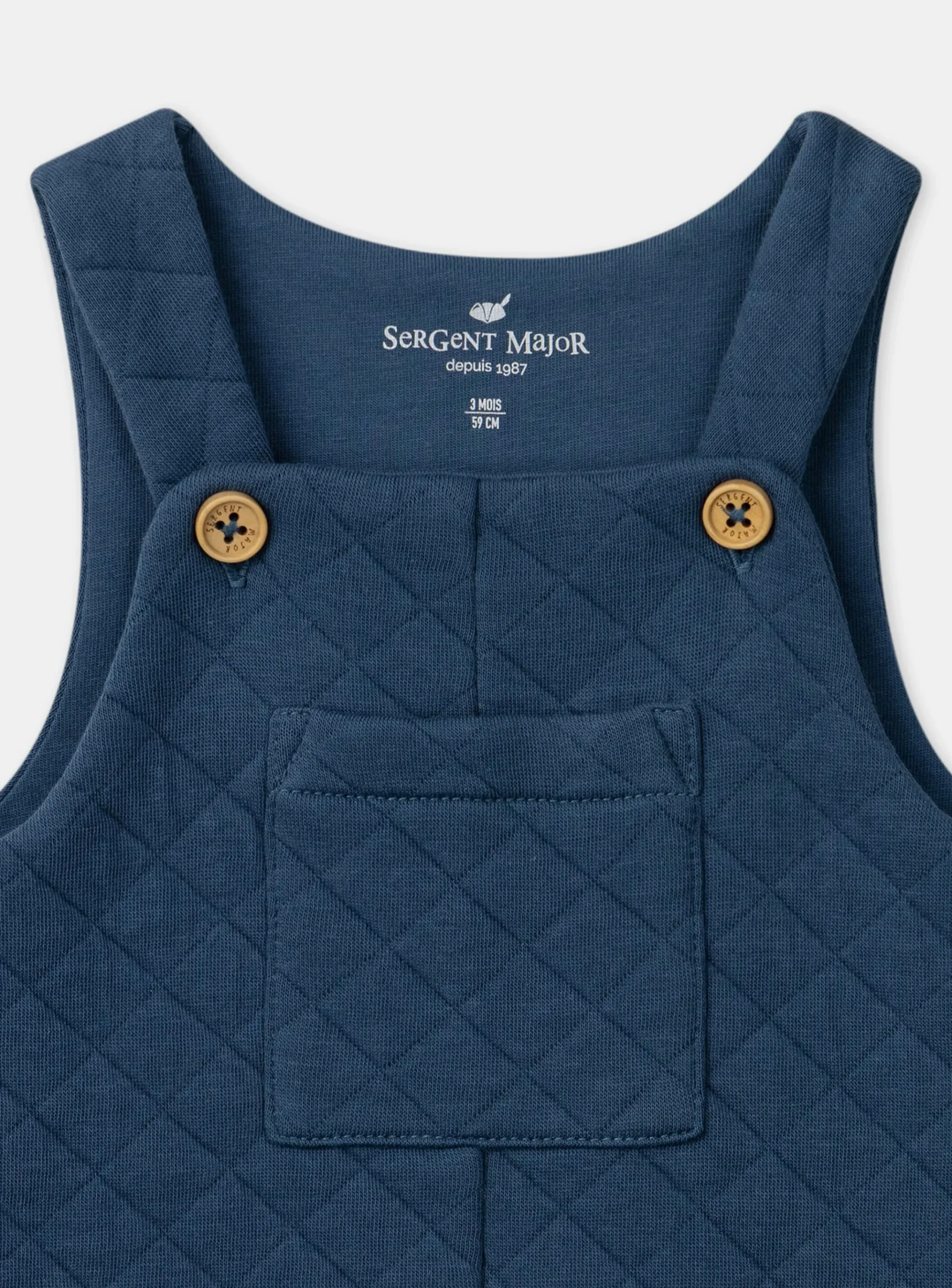 Sergent Major Tenues & Ensembles-Ensemble de jour body + Salopette + gilet
