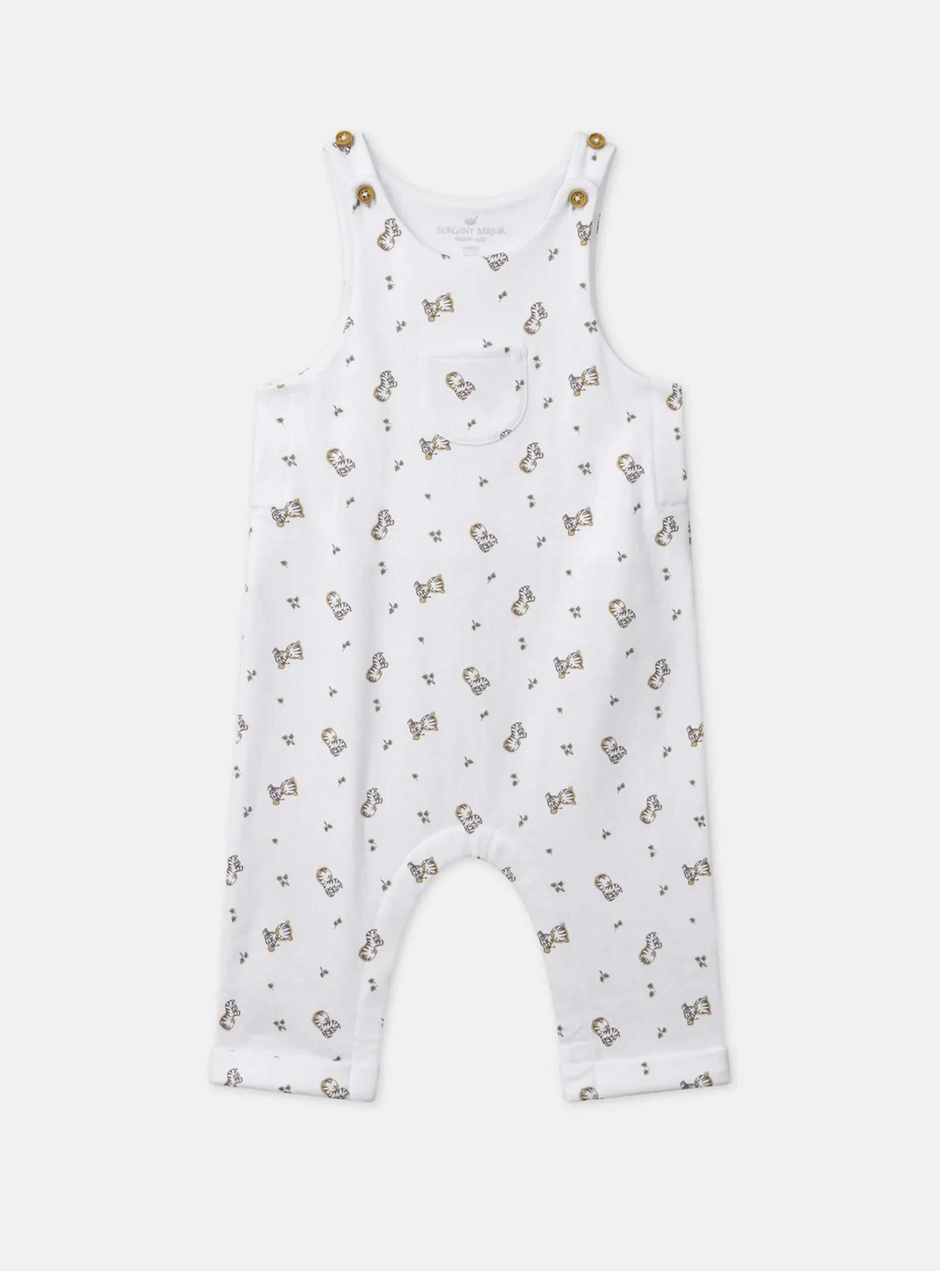 Sergent Major Tenues & Ensembles-Ensemble de jour body + Salopette + Chaussettes