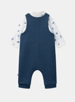 Sergent Major Tenues & Ensembles-Ensemble de jour body + Salopette + gilet