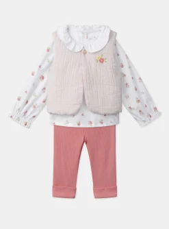 Sergent Major Tenues & Ensembles-Ensemble de jour pantalon+ body blouse+ gilet sans manche