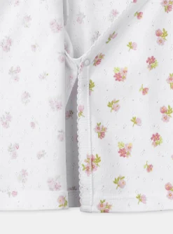 Sergent Major Tenues & Ensembles-Ensemble de naissance en maille ajourée haut + pantalon + bonnet