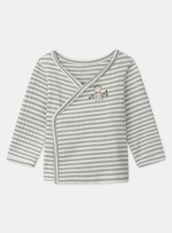 Sergent Major Tenues & Ensembles-Ensemble de naissance en côtes plates haut + pantalon + bonnet
