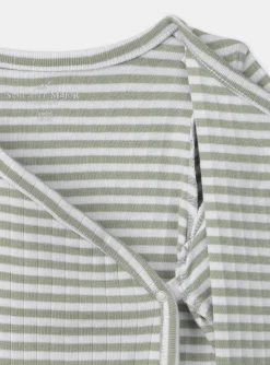 Sergent Major Tenues & Ensembles-Ensemble de naissance en côtes plates haut + pantalon + bonnet