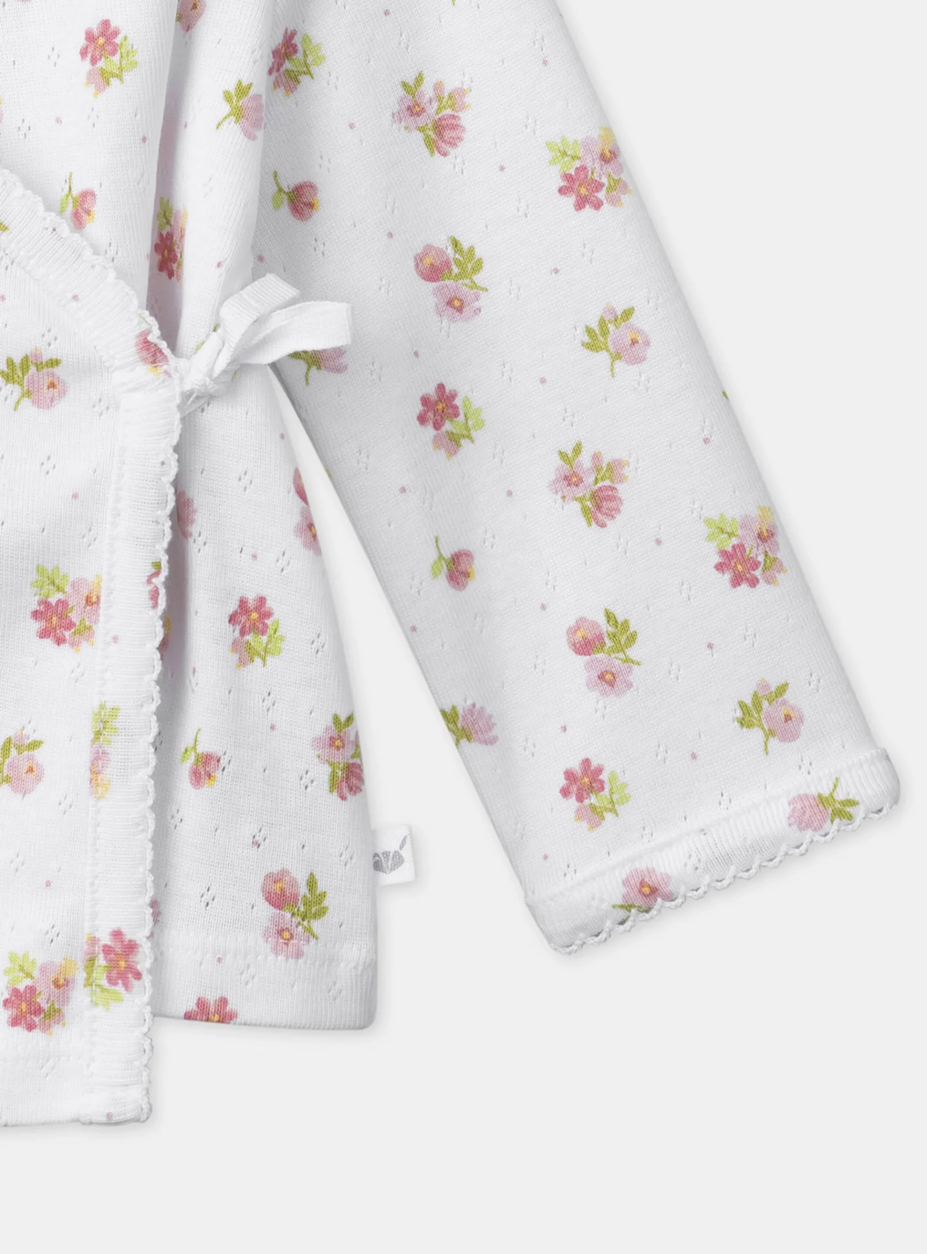 Sergent Major Tenues & Ensembles-Ensemble de naissance en maille ajourée haut + pantalon + bonnet