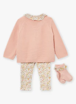 Sergent Major Tenues & Ensembles-Ensemble haut, pantalon et chaussettes bois de rose