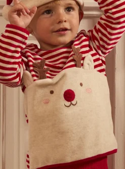 Sergent Major Ensemble, Combinaison & Salopette | Pyjama & Grenouillère-Ensemble sweat et legging avec bonnet rêne de Noël