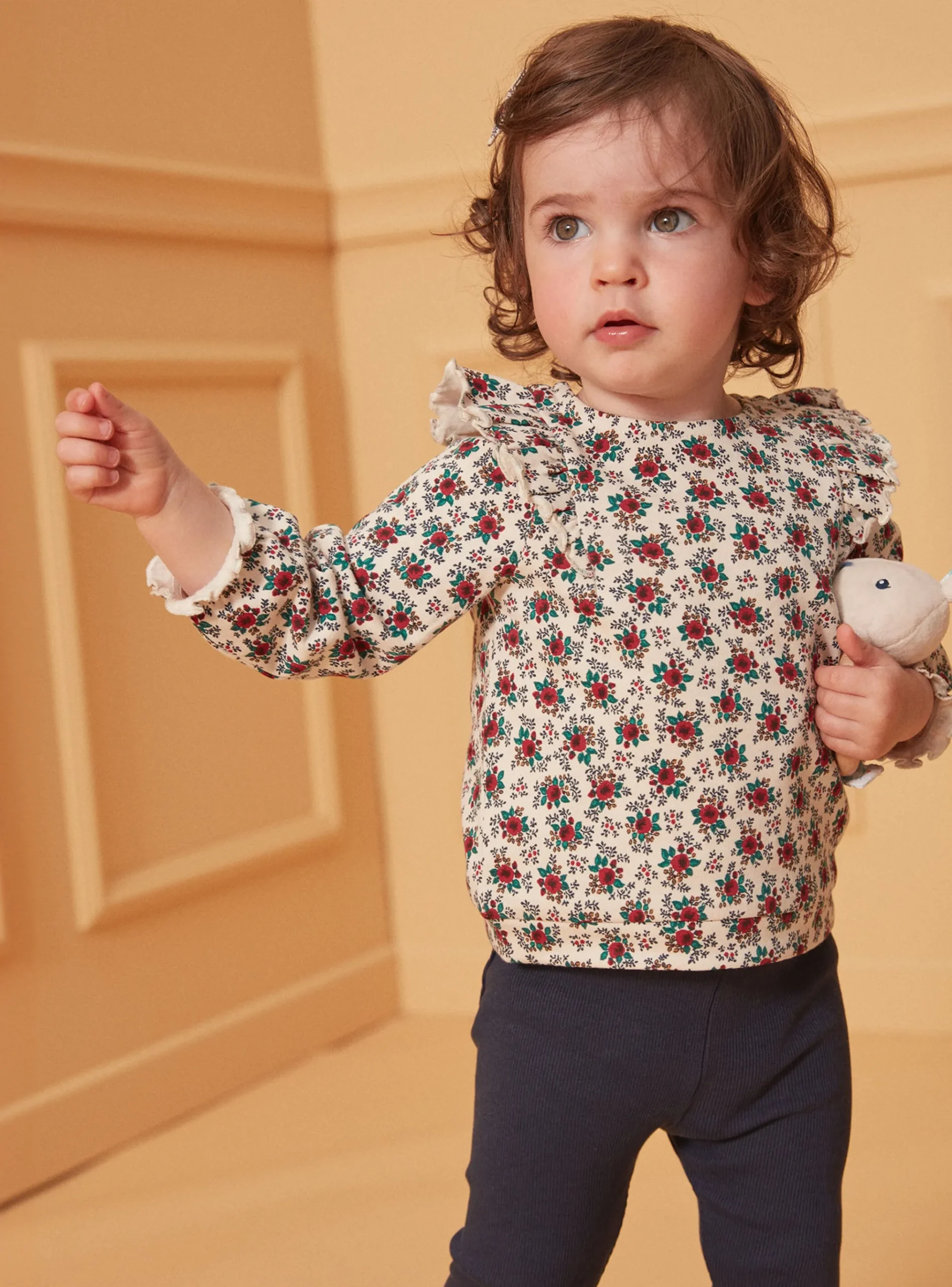 Sergent Major Ensemble, Combinaison & Salopette-Ensemble sweat imprimé et legging