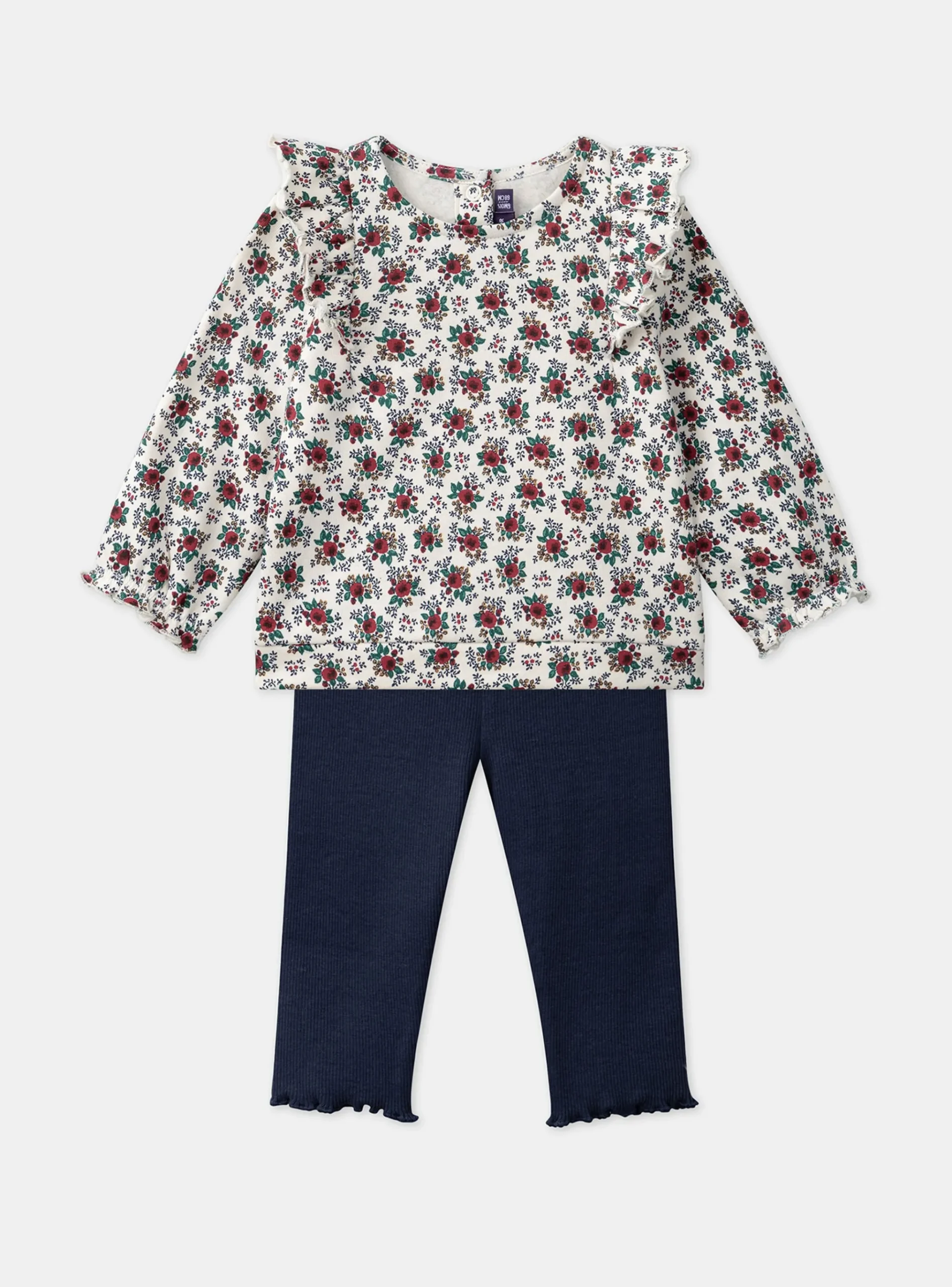 Sergent Major Ensemble, Combinaison & Salopette-Ensemble sweat imprimé et legging