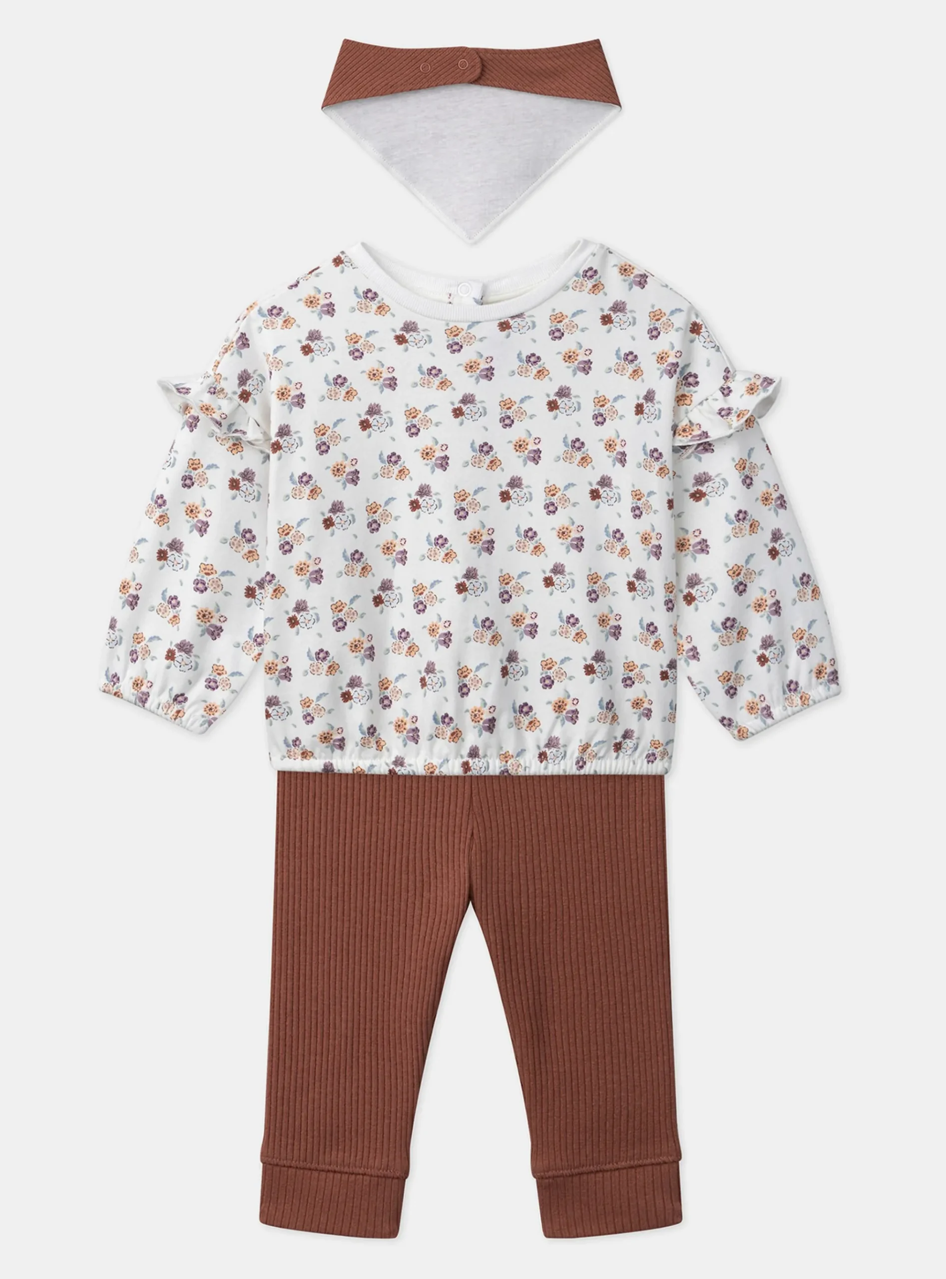 Sergent Major Ensemble, Combinaison & Salopette-Ensemble sweat, legging et bavoir