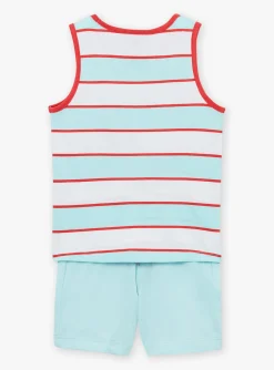 Sergent Major Maillot De Bain & Tenue De Plage-Ensemble Turquoise