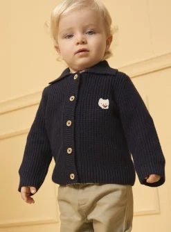 Sergent Major Pull, Gilet & Cardigan-Gilet à col