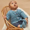 Sergent Major Veste & Cardigan-Gilet bleu en tricot