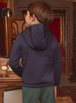 Sergent Major Pull, Gilet & Sweat-Gilet Bleu marine