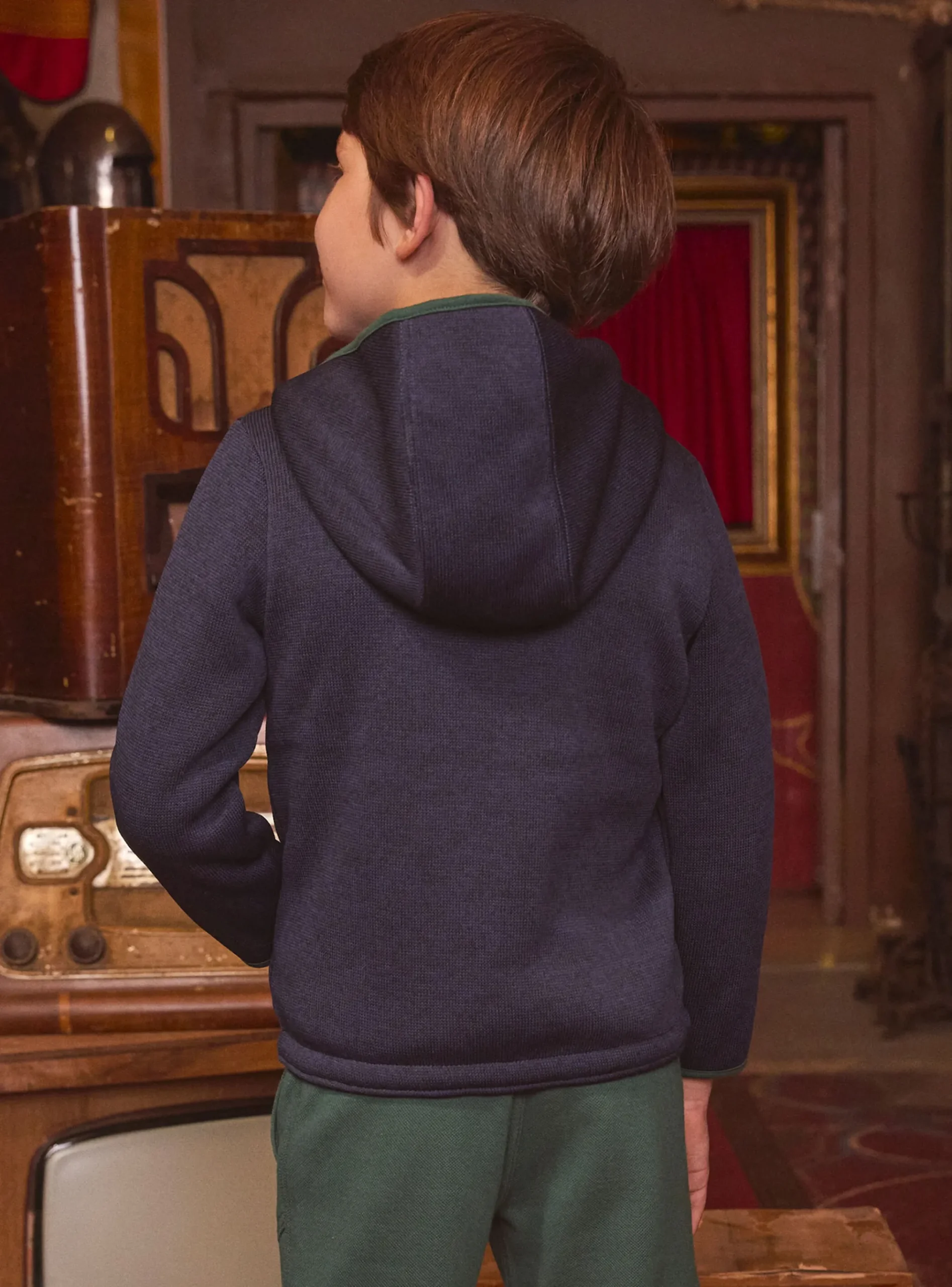 Sergent Major Pull, Gilet & Sweat-Gilet Bleu marine