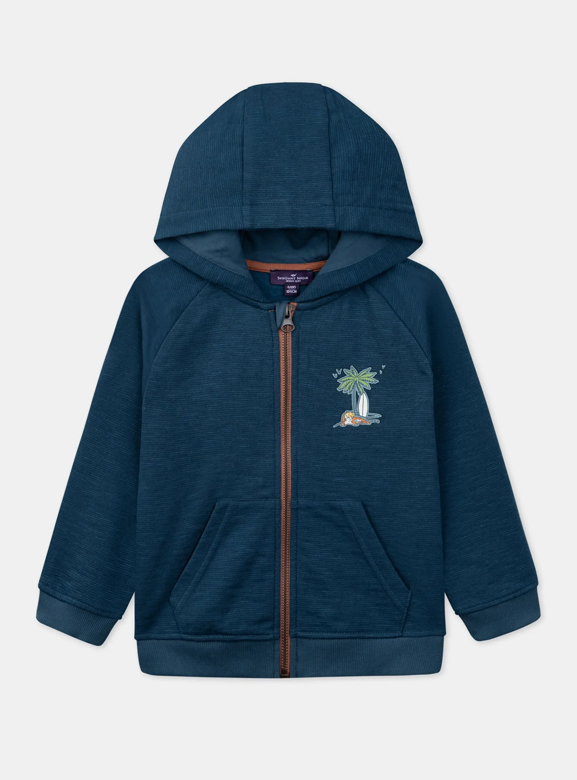 Sergent Major Pull, Gilet & Sweat-Gilet Bleu marine